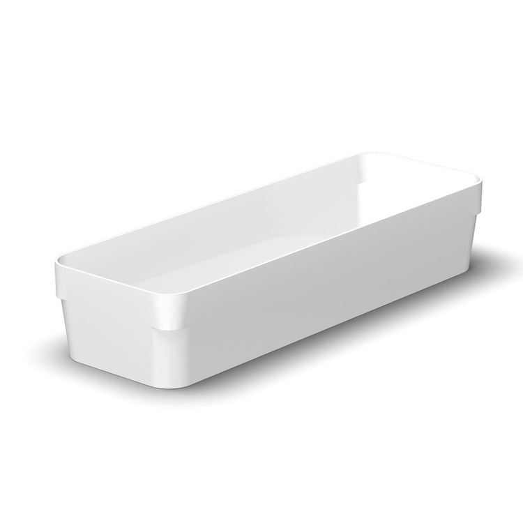 Långsmal lådinredning för småförvaring, 30x10x6cm, SmartStore