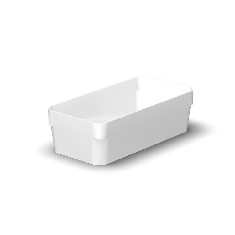 Långsmal lådinredning för småförvaring, 20x10x6cm, SmartStore