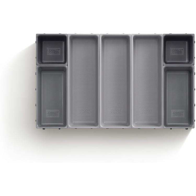 Lådinsatser, Set med 7st, BLOX SMALL DRAWER ORGANISER, Joseph Joseph, Grå