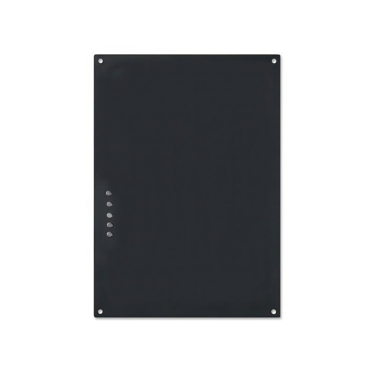 Magnet- och Griffeltavla med 5 magneter, A4 BLACKBOARD, 21 x H 30 cm, Svart