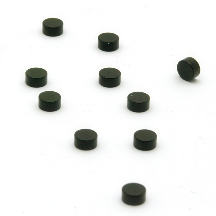 Magneter, mini, starka, 10 st, STEELY BLACK, Ø 0,6 x H 0,3 cm, Svart