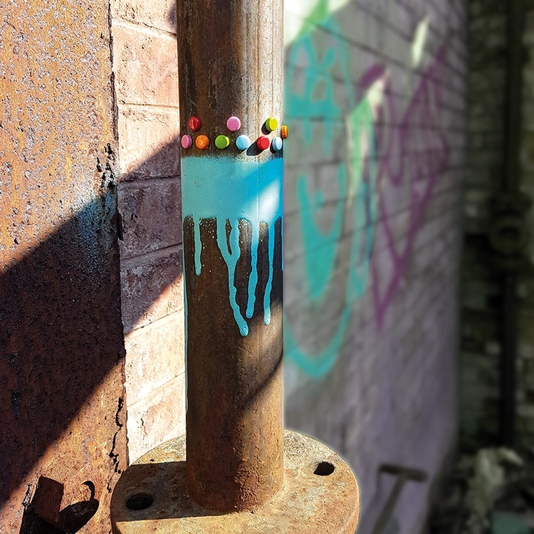 Magneter, mini, starka, 10 st, STEELY COLOR, Ø 0,6 x 0,3 cm, Olika färger