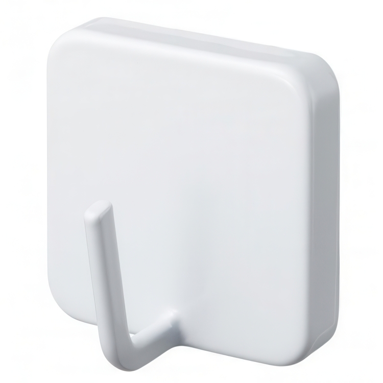 Magnetisk krok, MAGNET HOOK TOWER, 4,8 x 3,3 x H 4,8 cm, Yamazaki, Vit