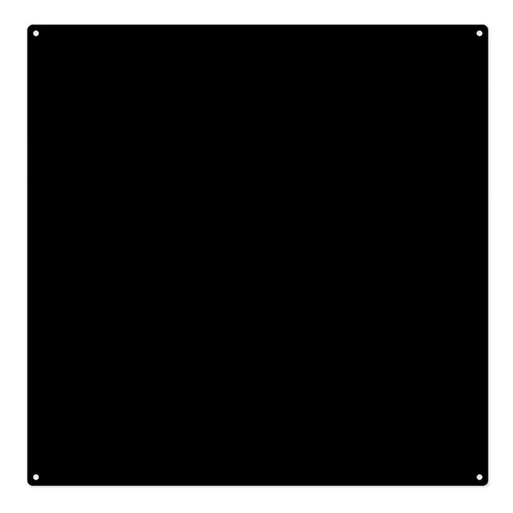 Magnettavla med 10 mini-magneter, ELEMENT SQUARE 40 x H 40 cm, Svart