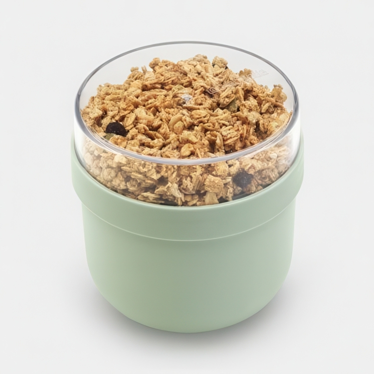 Yoghurtbägare med lock 0,5L Brabantia Ljusgrön