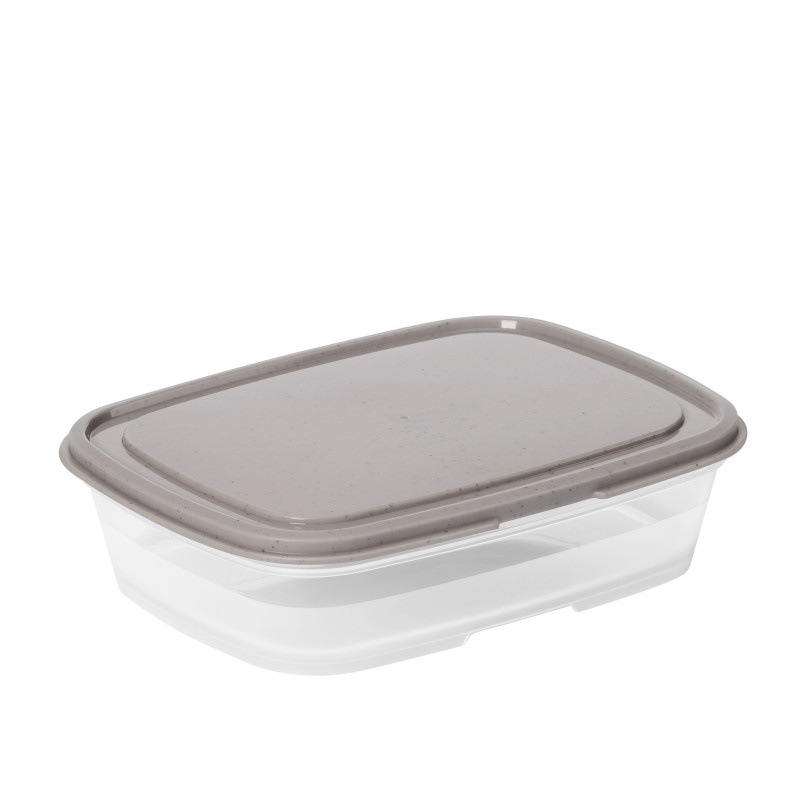 Matlåda, 0,5 L, SMARTSTORE SUSTAIN, Transparent / Earl grey