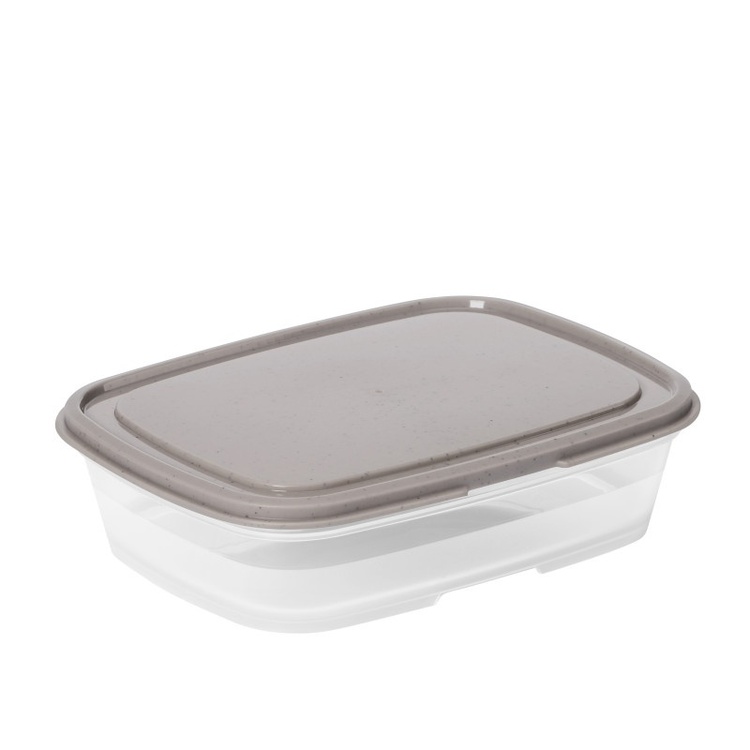 Matlåda, 0,5 L, SMARTSTORE SUSTAIN, Transparent / Earl grey