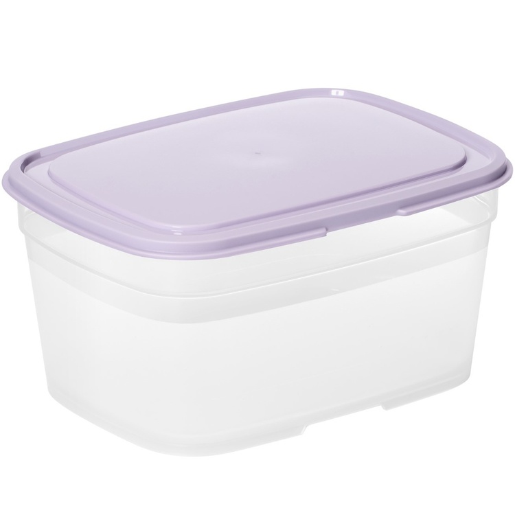Matlåda, 1 L, SMARTSTORE FRESH, Transparent / Lila