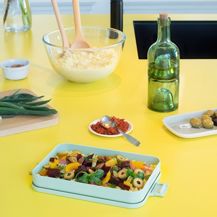 Matlåda, 1,1 L, BRABANTIA MAKE & TAKE FLAT LUNCH BOX , 25,5 x 16,7 x H 3,7 cm