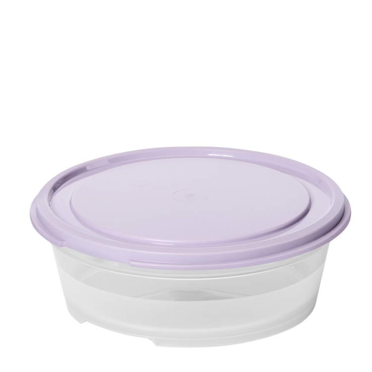Matlåda, Rund, 0,3 L, SMARTSTORE FRESH, Transparent / Lila