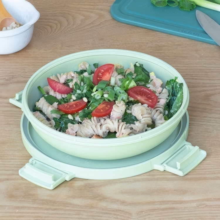 Matlåda, Rund, 1 L, BRABANTIA MAKE & TAKE LUNCH BOWL, Ø 21,5 x H 6 cm