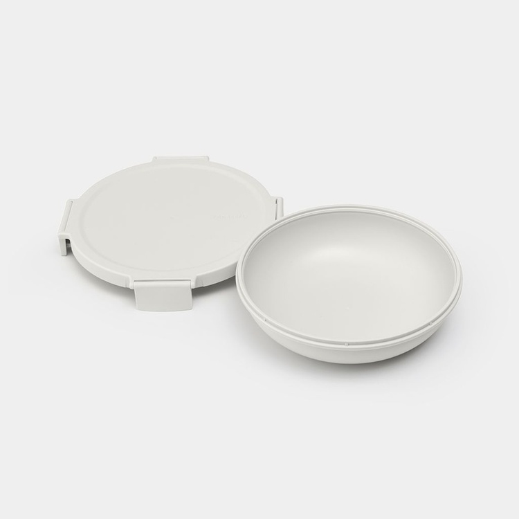 Matlåda, Rund, 1 L, BRABANTIA MAKE & TAKE LUNCH BOWL, Ø 21,5 x H 6 cm