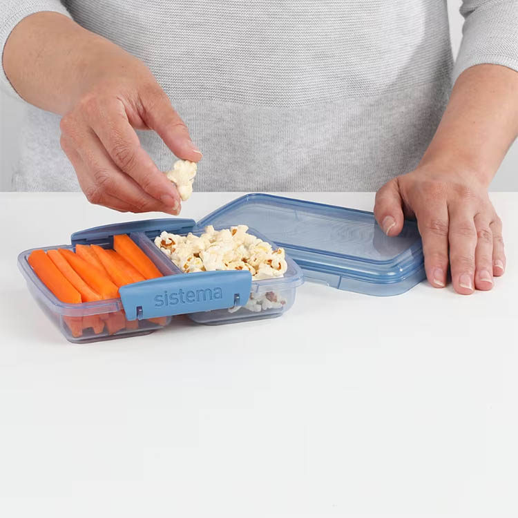 Matlåda, Tvådelad, 350 ML, KLIP IT SMALL SPLIT TO GO