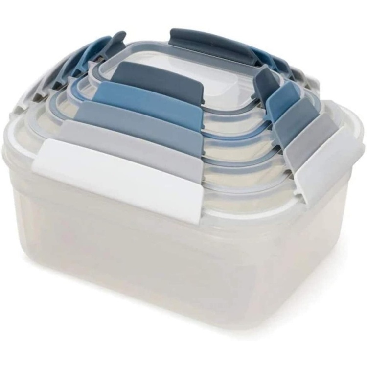 Matlådor, Set med 5 st, NEST LOCK CONTAINERS, Joseph Joseph, Sky Blue