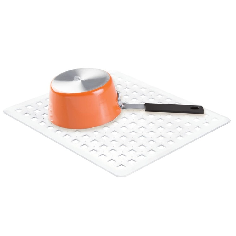 Matta för diskhon, iDESIGN SQUARE SINK MAT, 28 x 32 cm