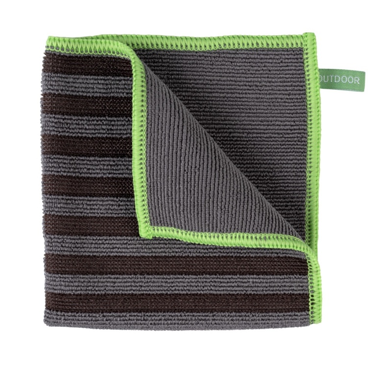 Microfiberdukar för grov smuts, 2 st, MIGRO, 30 x 30 cm, Svart