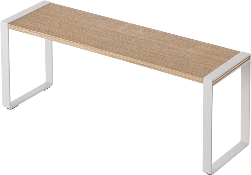 Mini hylla, TOSCA KITCHEN RACK WIDE, 40 x 12 x H 15.5 cm, Yamazaki, Vit / Trä