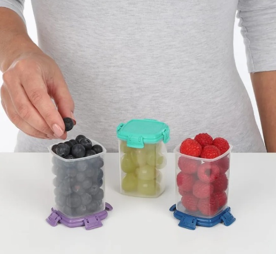 Miniburkar, 3 st, 138 ml, MEDIUM KNICK KNACK TO GO, Mix
