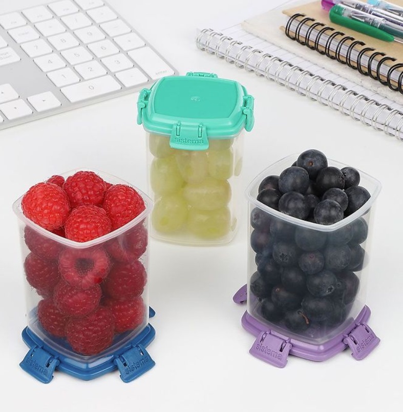 Miniburkar, 3 st, 138 ml, MEDIUM KNICK KNACK TO GO, Mix