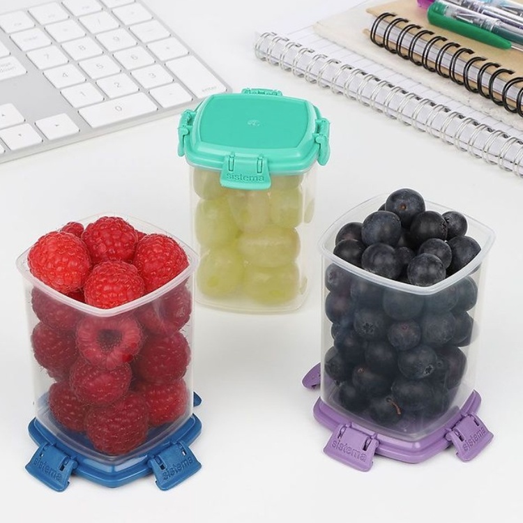 Miniburkar, 3 st, 138 ml, MEDIUM KNICK KNACK TO GO, Mix