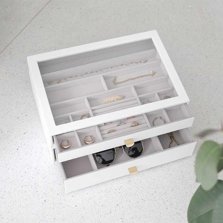 Minibyrå för smycken, 2 lådor, SUPERSIZE STACKERS DRAWERS