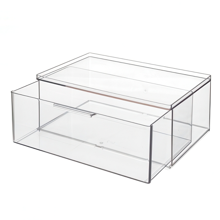Minibyrå, Stapelbar, Hög, THE HOME EDIT ALL-PURPOSE DRAWER , 26,7 x 17,8 x H 10,8 cm, Klar
