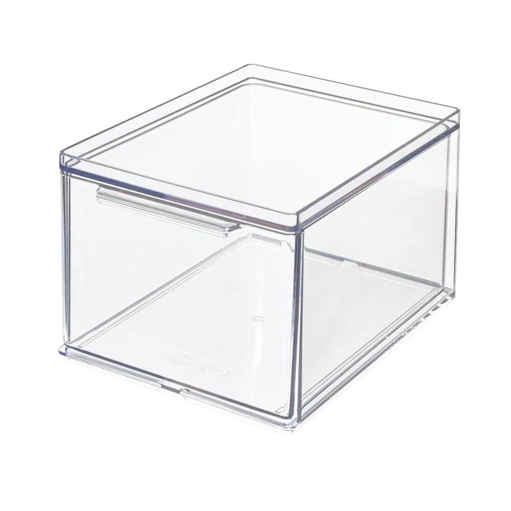Minibyrå, Stapelbar, Hög, THE HOME EDIT SMALL ALL-PURPOSE DRAWER, 13,3 x 17,8 x H 10,8 cm, Transparent