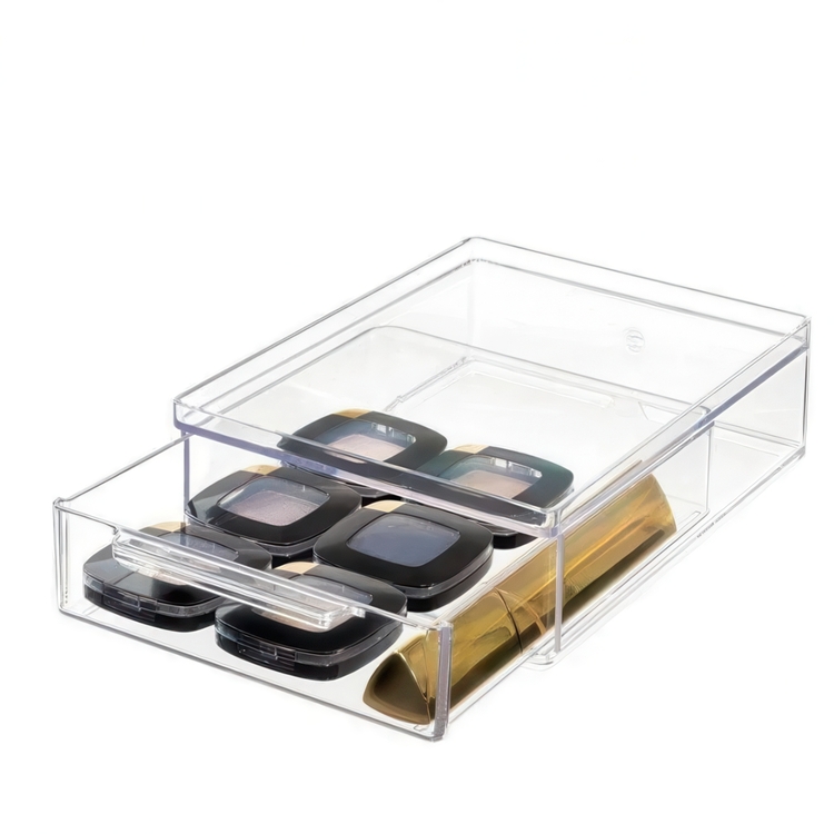 Minibyrå, Stapelbar, Liten, THE HOME EDIT ALL-PURPOSE DRAWER , 13,3 x 17,8 x H 5,1 cm, Klar