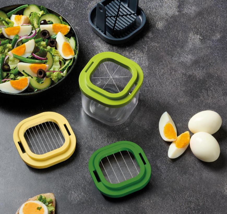 Mini-skärare, 3-IN-1 MULTI-PREP, Joseph Joseph, Grön / Gul