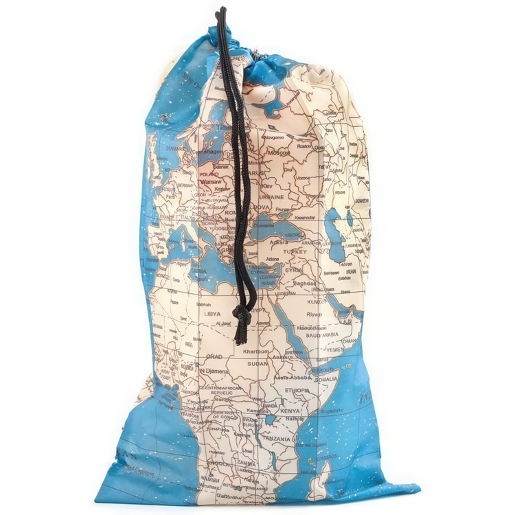 Packpåsar för Resan, 4-pack, AROUND THE WORLD BAGS, Blå / Beige