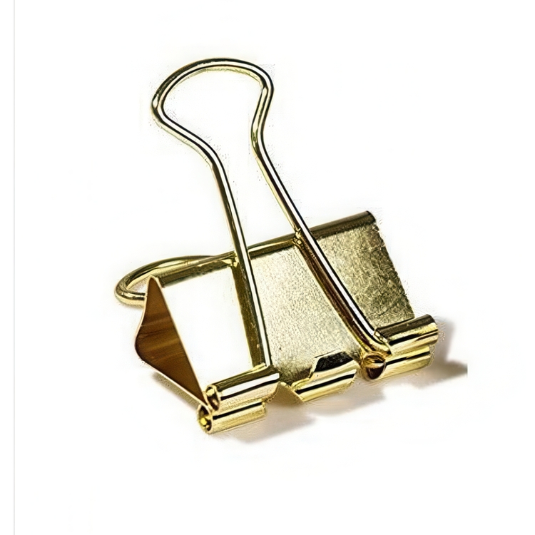 Pappersklämmor, 6 st, FOLDBACK CLIPS LARGE - 41 mm