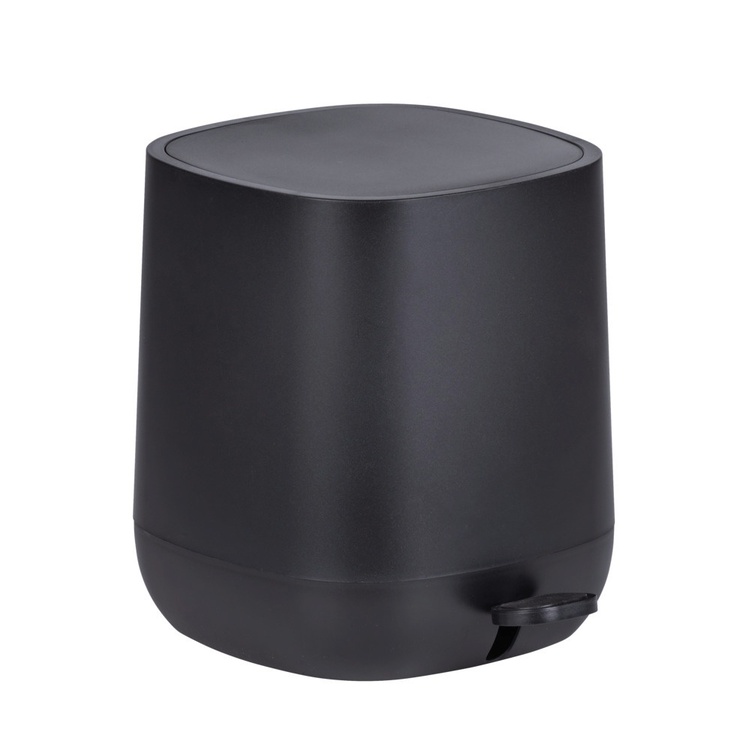 Papperskorg / Pedalhink, 5 L, DAVOS EASY-CLOSE, Svart