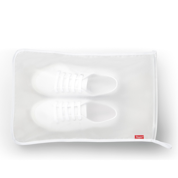 Påsar för Skor / Accessoarer, Vattentäta, 2 st, MILKY WHITE, 41 x 28 cm, Transparent vit