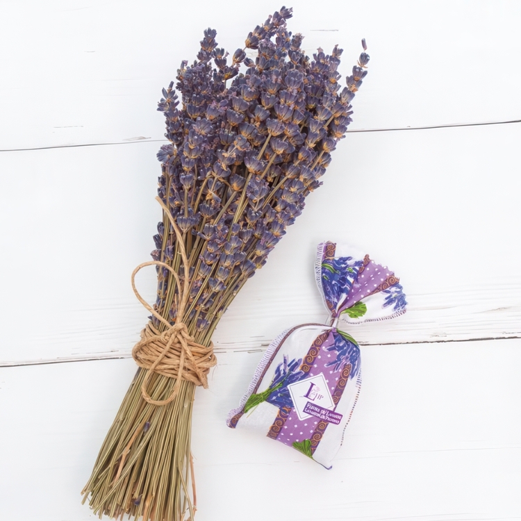 Påse med Lavendel från Provence, SACHET LAVANDE, Beige / Lila