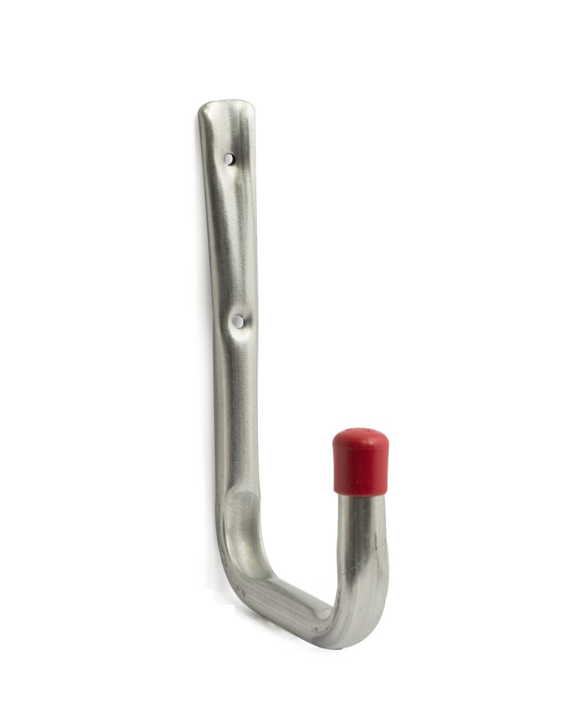 Redskapskrok / Väggkrok, 22 cm, HABO 8501, Stål / Röd