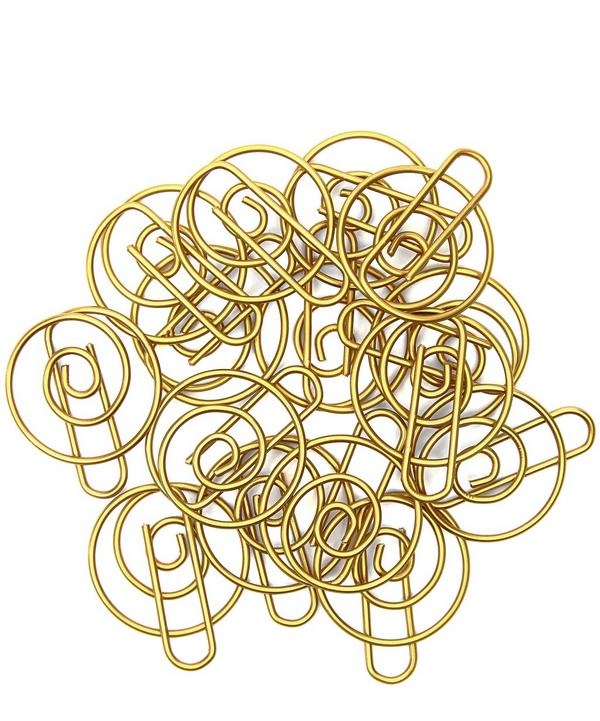 Runda Gem SPIRAL, 15 st, Monograph, mässing