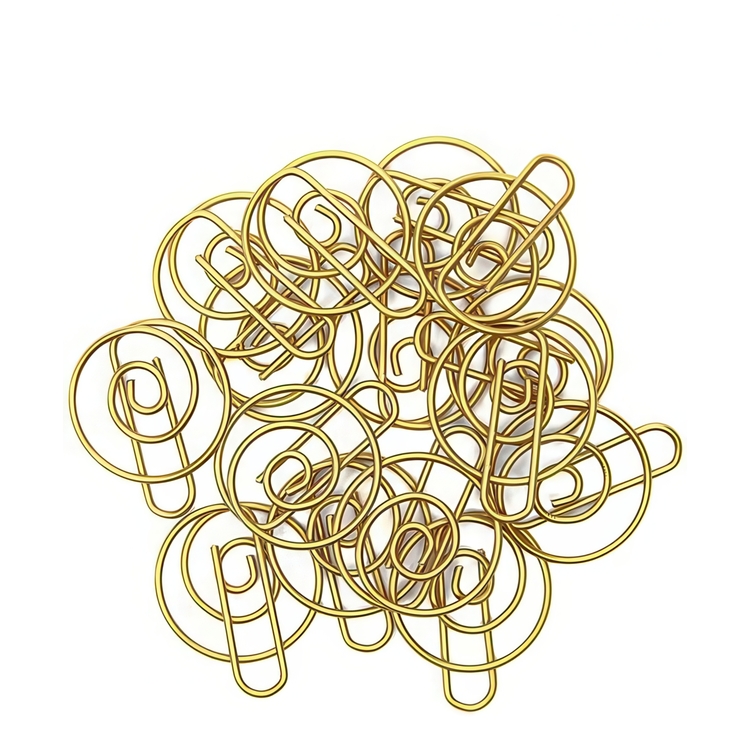 Runda Gem SPIRAL, 15 st, Monograph, mässing