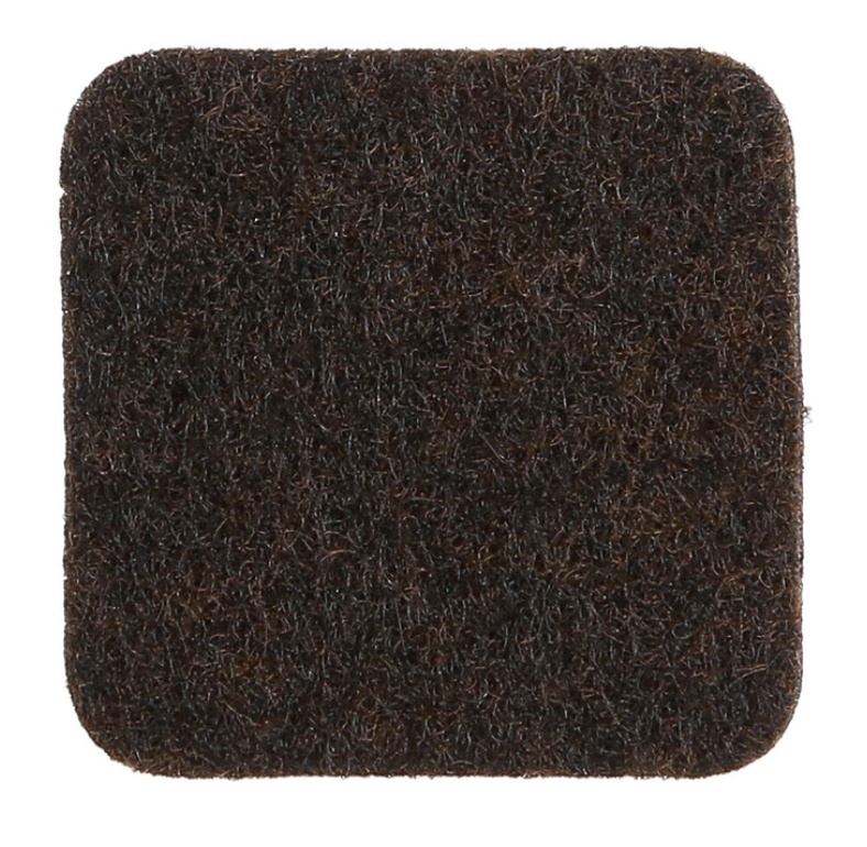 Självhäftande Filttassar, 120 st, BIG PACK PROTECTIV FELTPADS, Bruna