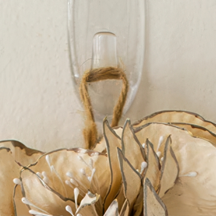 Självhäftande krok, Avtagbar, COMMAND LARGE, 3,5 x H 8,6 cm, Klar