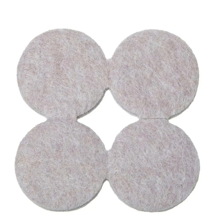 Självhäftande Möbeltassar, 144 st, BIG PACK FURNITURE PADS, Beige