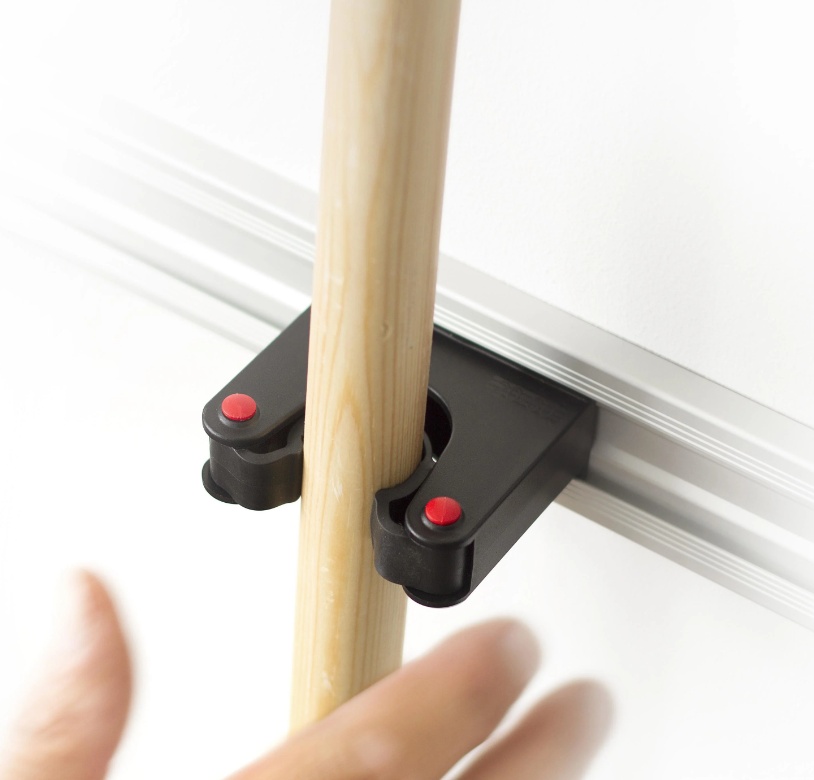 Skafthållare, 2 st, TOOLFLEX ORGINAL, 2-3 cm, Svart