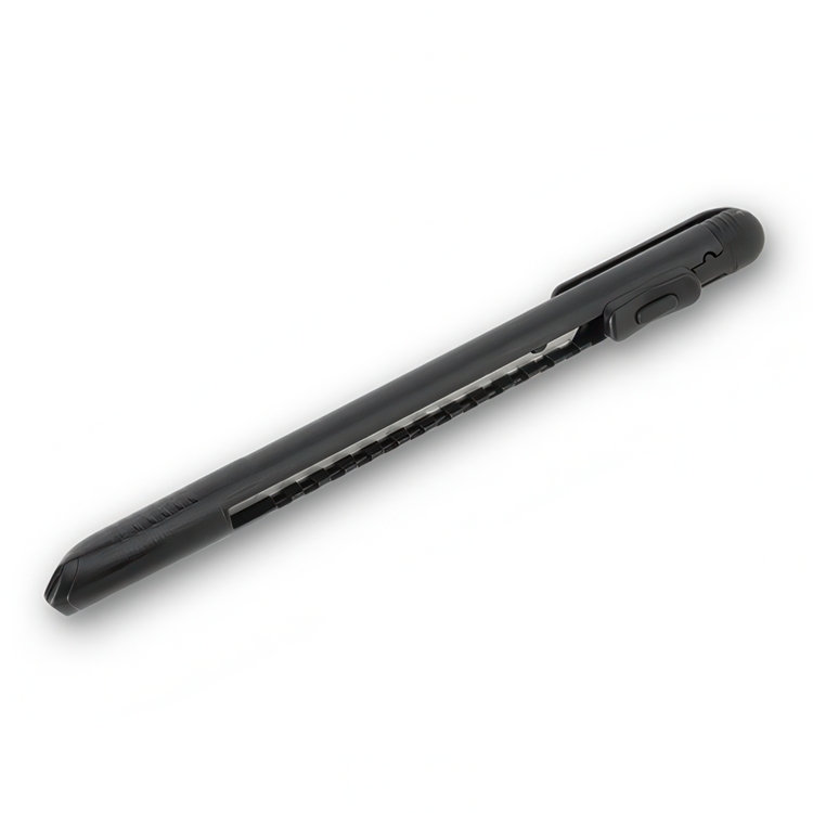 Skalpell, MIDORI PEN CUTTER,∅1 cm × 14 cm, svart