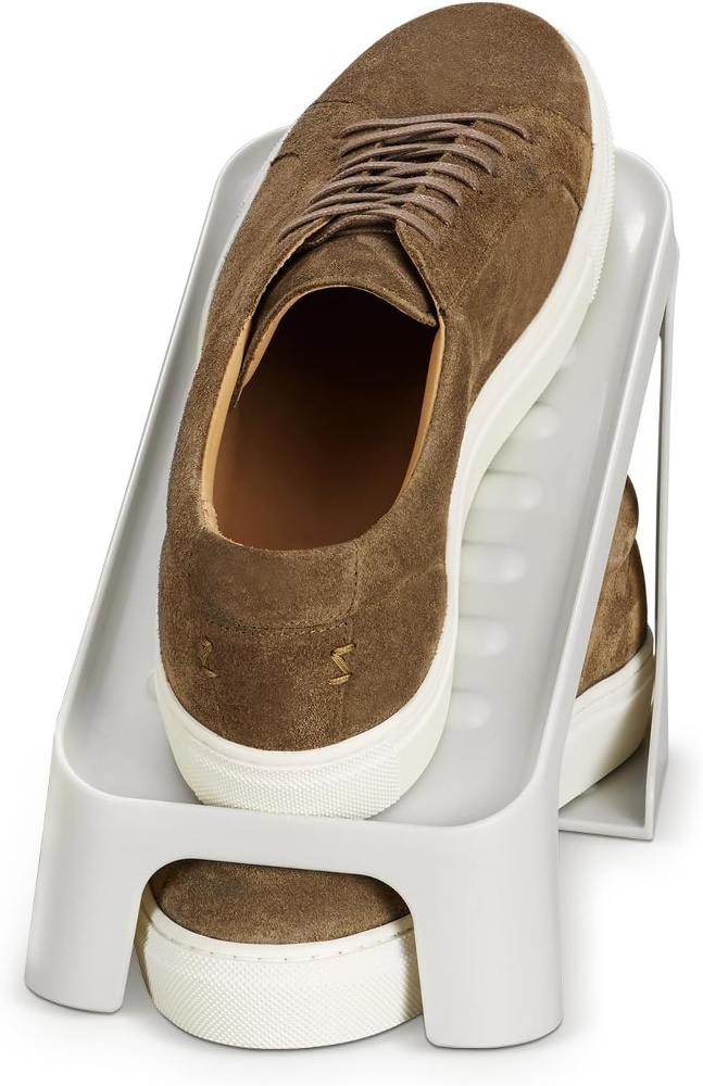 Skoställ, 2 stycken, SHOE-IN COMPACT, Joseph Joseph, Grå-beige