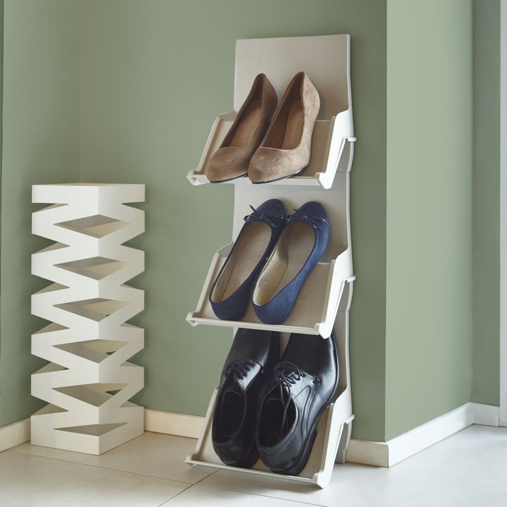 Skoställ, Modulärt, SLID SHOE ORGANIZER, 25 x 17,5 x H 27 cm, Sand