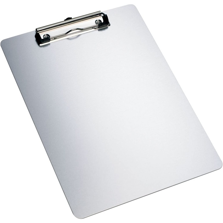 Skrivplatta / Menyplatta i Aluminium, WRITE A4, Silver