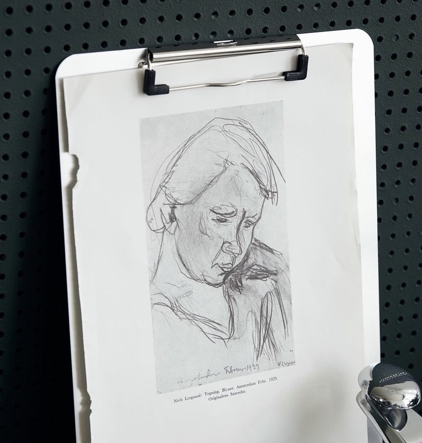 Skrivplatta / Menyplatta i Aluminium, WRITE A4, Silver