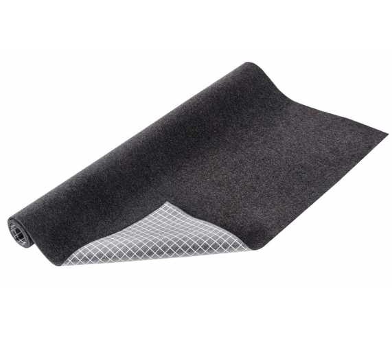 Skyddande matta av filt för lådor och hyllor, SOFT FELT LINER, 72 x 54 cm, Mörkgrå