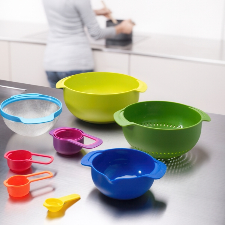 Skålar och mått, 9 delar, NEST BOWL SET, Joseph Joseph