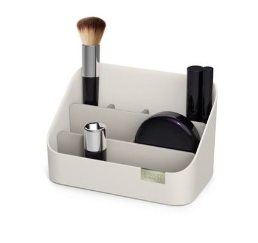 Sminkställ med 9 fack, VIVA TIERED COSMETIC ORGANISER, Joseph Joseph, Benvit