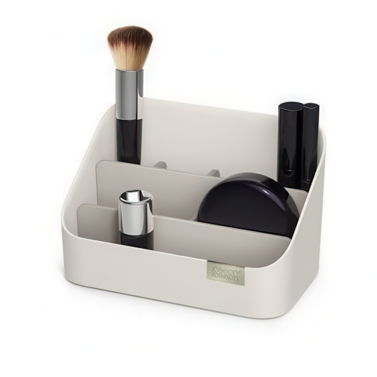 Sminkställ med 9 fack, VIVA TIERED COSMETIC ORGANISER, Joseph Joseph, Benvit